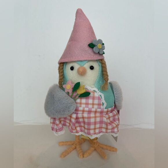 SPRITZ EASTER BIRD WITH FLOWER BOUQUET - Picture 3 of 10